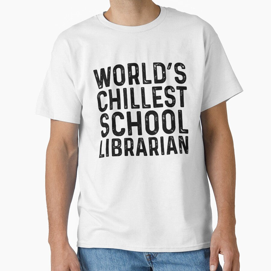 Chillest School Librarian Funny by kamrankhan