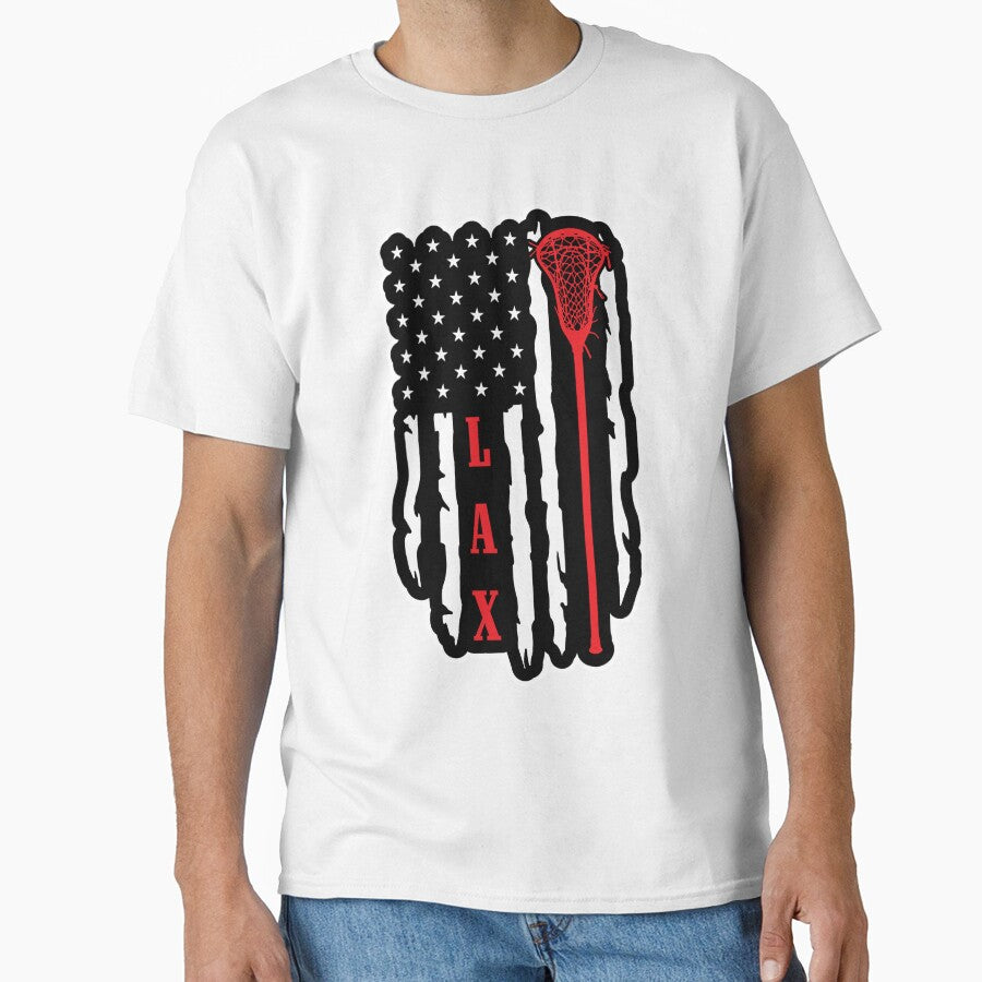 Lacrosse US Flag # 4 by MYpngShop