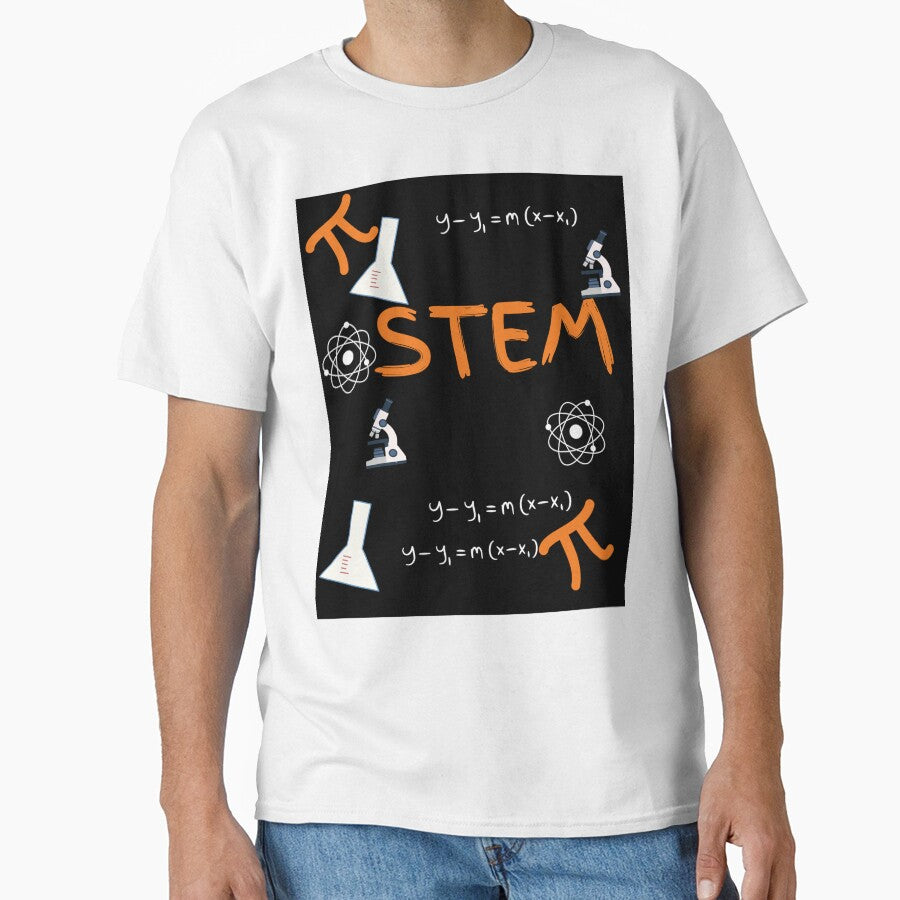STEM Education Bold Dark Sublimation Design by Extremeallie
