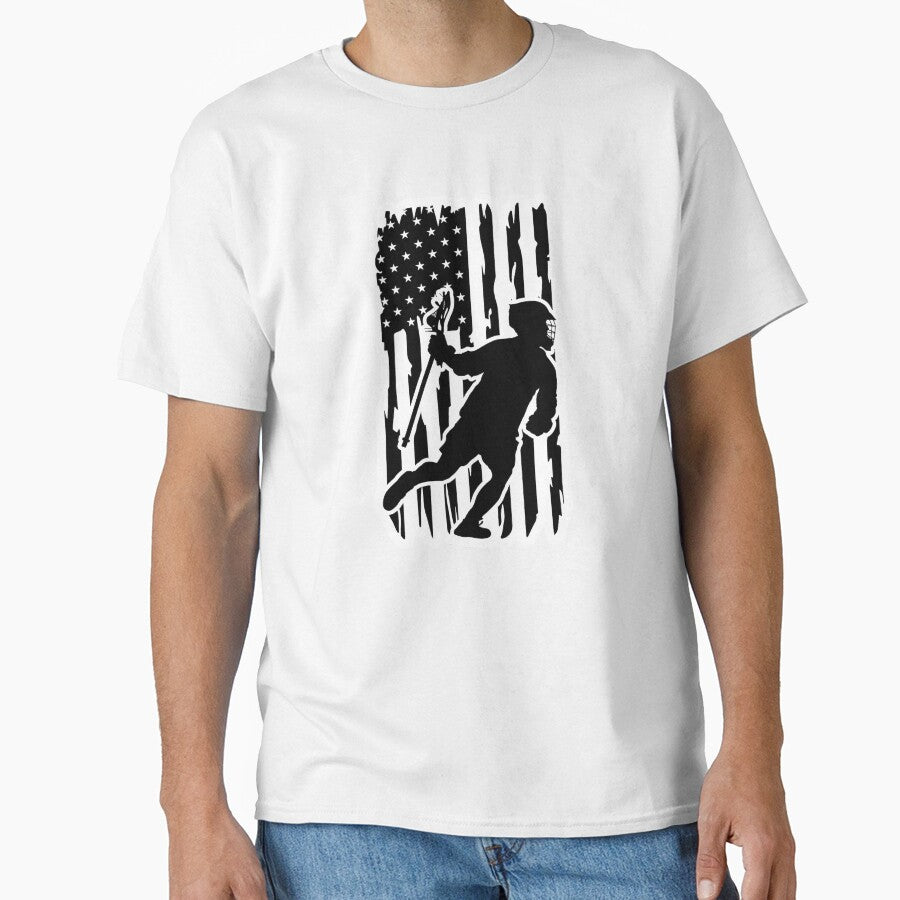 Lacrosse US Flag by MYpngShop