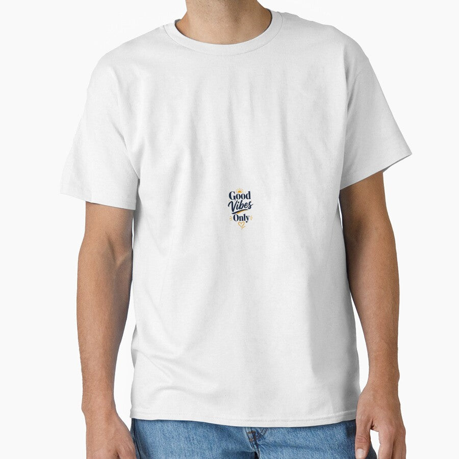 Good Vibes Only | Trendy Positive Typography Design by KaroxoStore