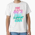 Pastel Ombre The 80's Were Flippin' Cool, Retro Style Design by TrulyEpoque Unisex