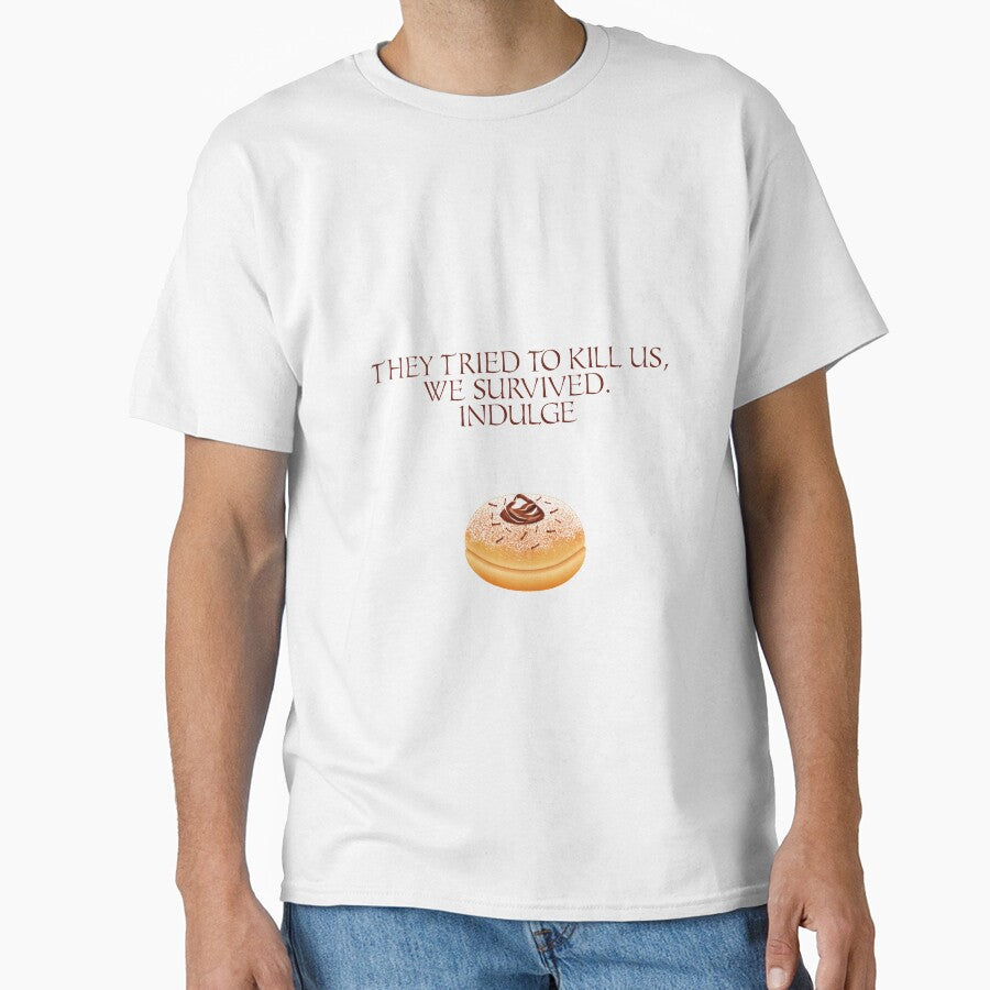 Hanukkah Special - Story of hanukka maccabis in short - They Tried to kill us, We  survived. Indulge (Chocolate Donut) by talgursmusthave