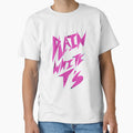 Plain White Ts Neon Pink Sharp Logo Pop Punk Emo by MarieMorin1 Unisex