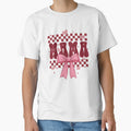 Pink Mama Coquette Bow, Mama Checkered by Erstenenquis