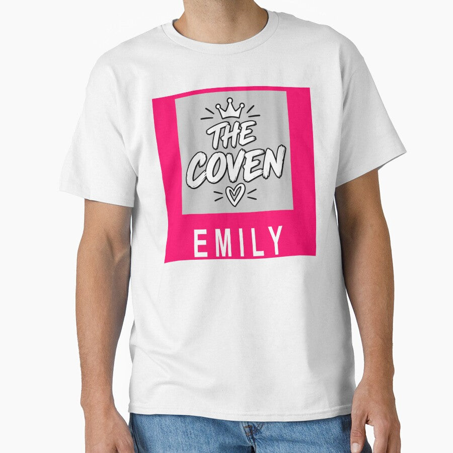 Emily Bachelorette Party Shirts, The coven Bachelorette Party T-Shirts, Oversized Custom Bachelorette Party Shirts - BCLUB by canvas.usuk