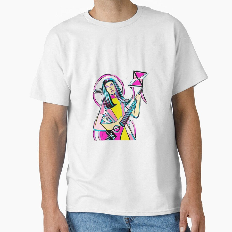 "The Guitar-Playing Yellow Bloom" by FunnyShopGirl Unisex