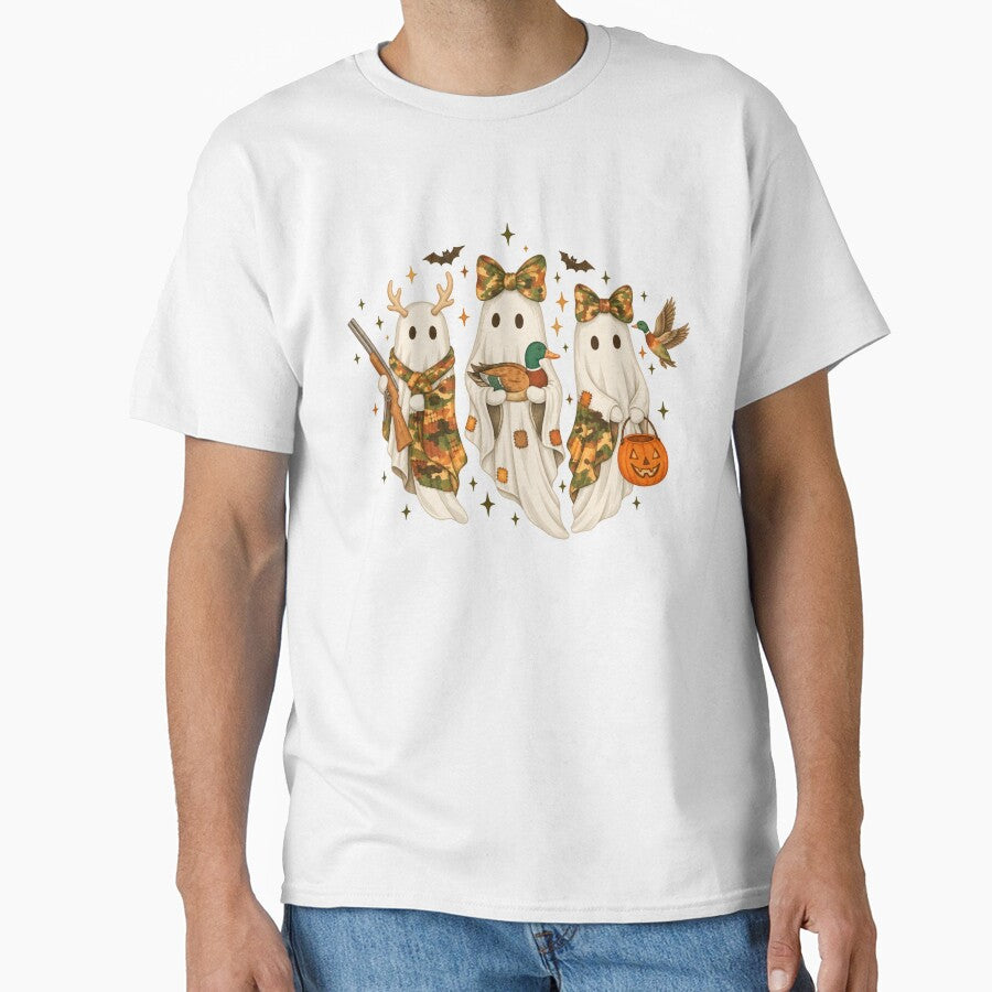 Camo Hunting Ghosts Duck Season Halloween by KireVeronica