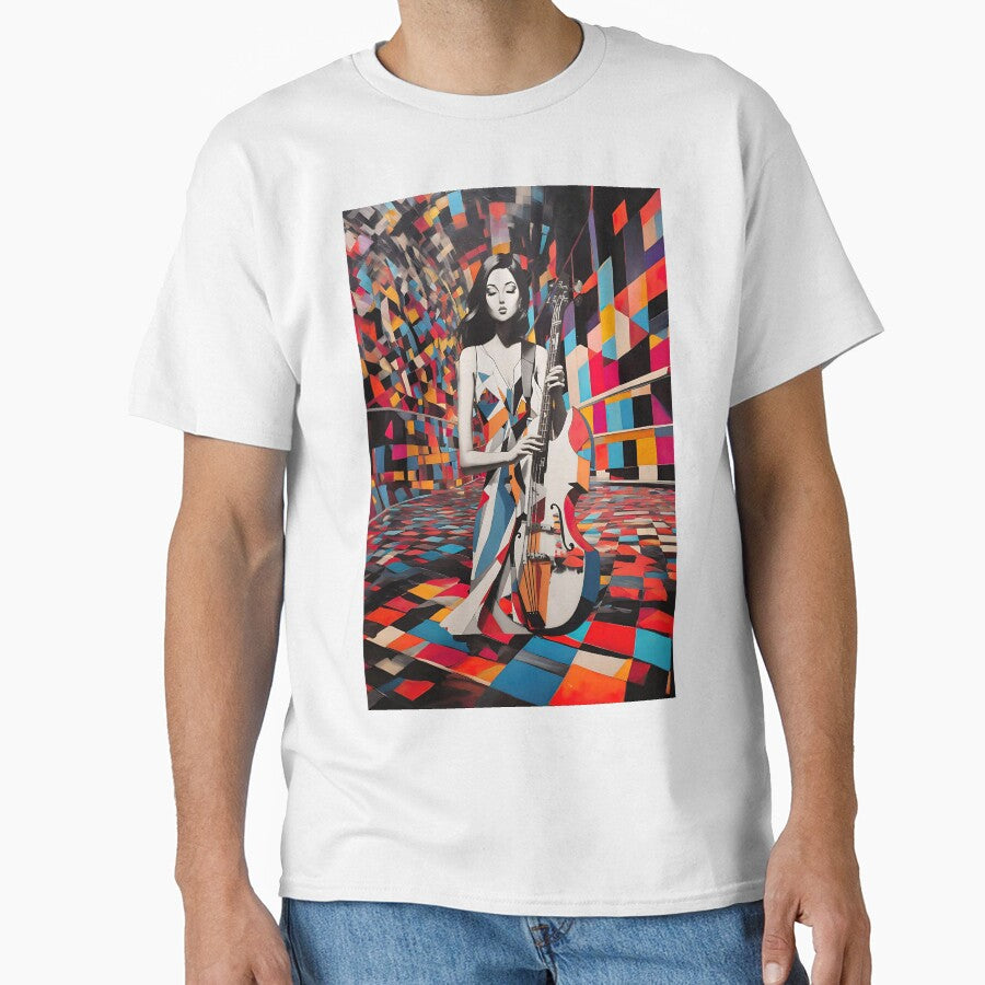 Limited Edition print design Music expression Bright colors Gift for her all over print design by Sector7Artistry
