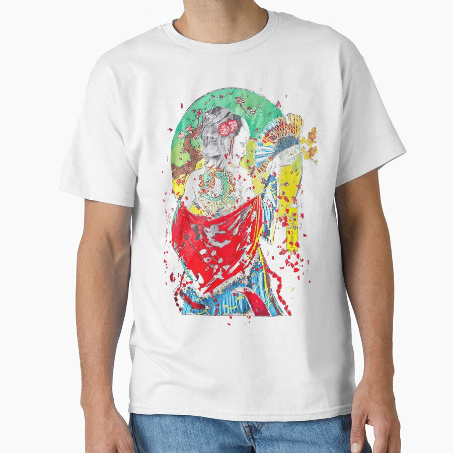 Harajuku Streetwear Japanese Geisha by shopshopGHDMAC Unisex