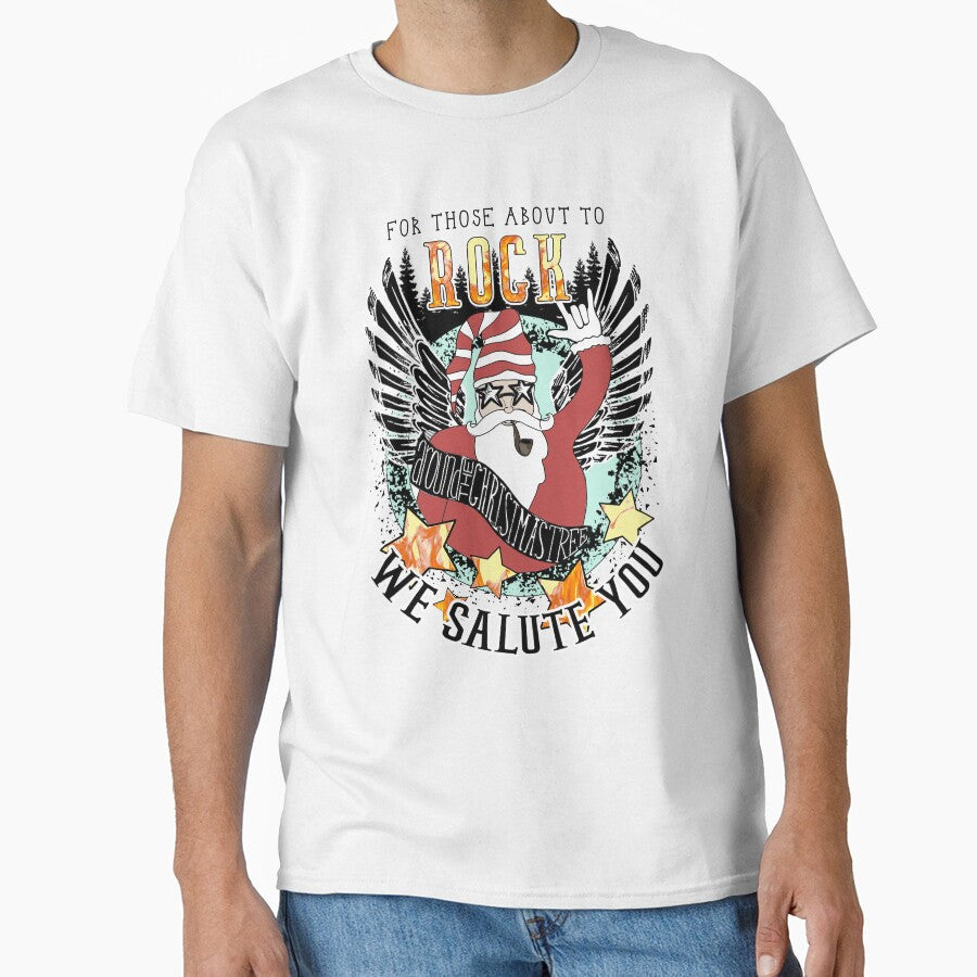 For Those About to Rock (around the Christmas tree) by JSelfdesigns80