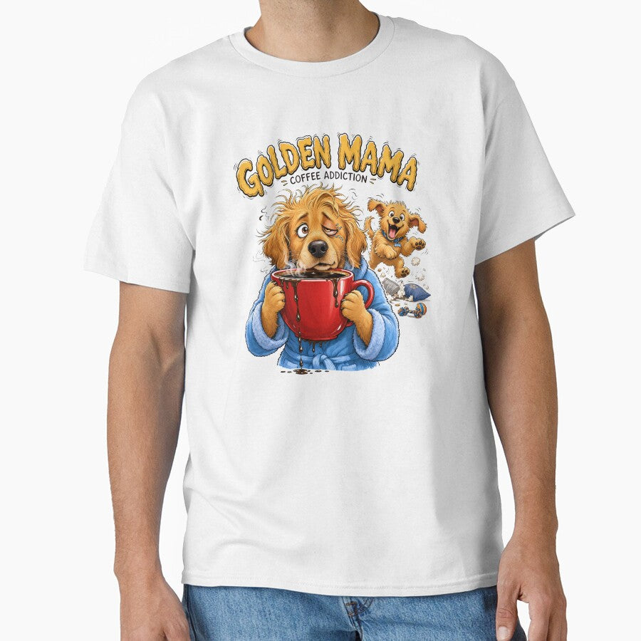 Golden Mama Coffee Addiction by zoughlal