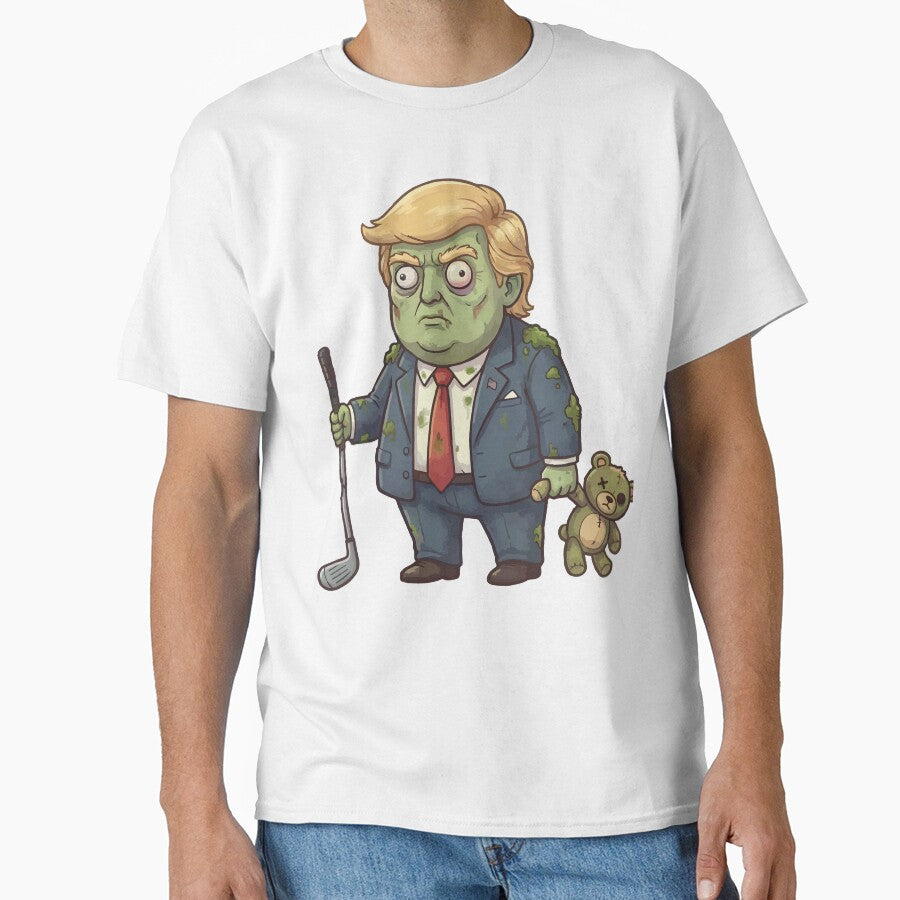 Zombie Trump Golfer: Toxic Flag by KYVA Brand