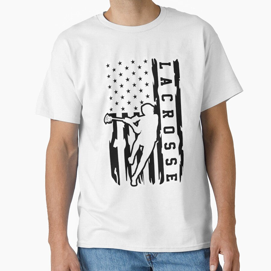Lacrosse US Flag # 2 by MYpngShop