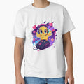 Cute Gamer Chick Sticker | Kawaii Gaming Chick with RGB Headset & Gaming Mouse | Anime Baby Bird Gamer | Gaming Gift by dreamz-world