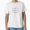 Purple Flower Mama Name Label by NormadWorld