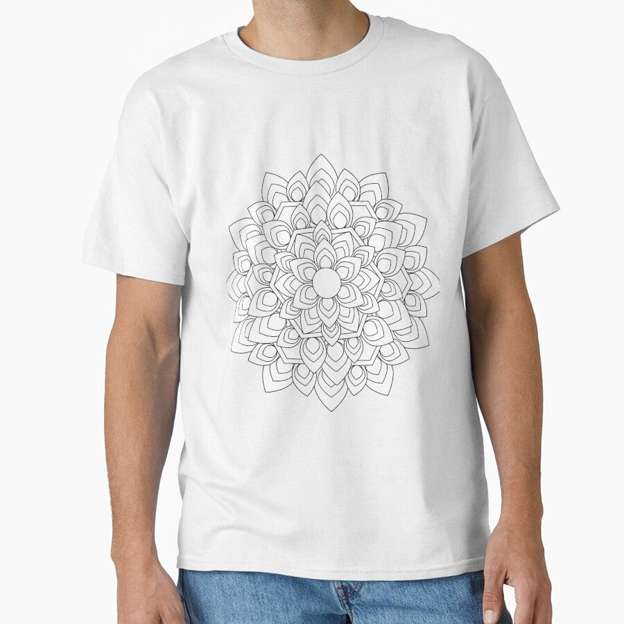 Flower Art Mandala Graphic by Stickera Hub