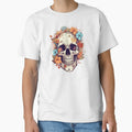 Skull and Wild Flowers #4 by CoutureCrypt