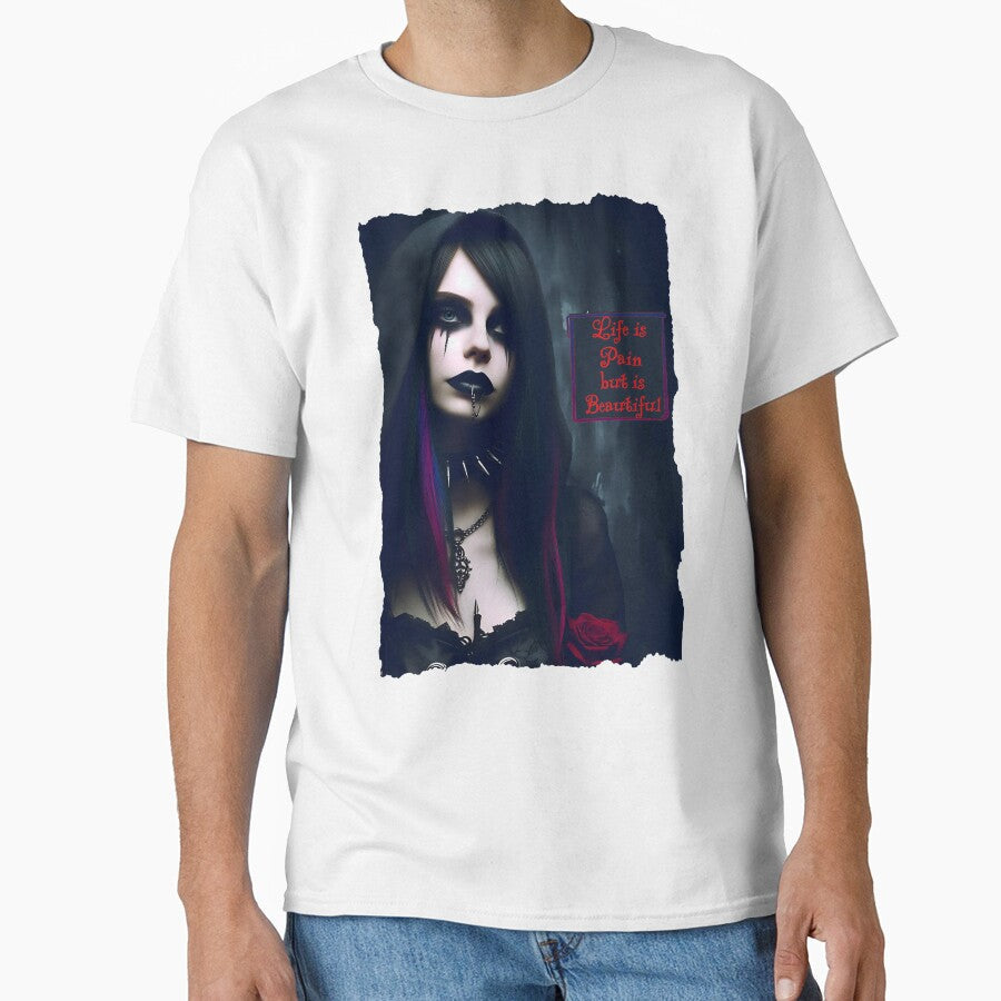 Life is Pain but is Beautiful by NuttySqueaky Unisex