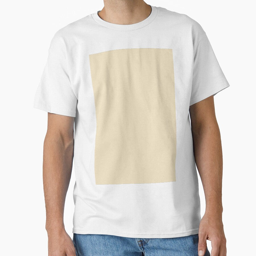 Plain Beige Cream by maniacfitness Unisex