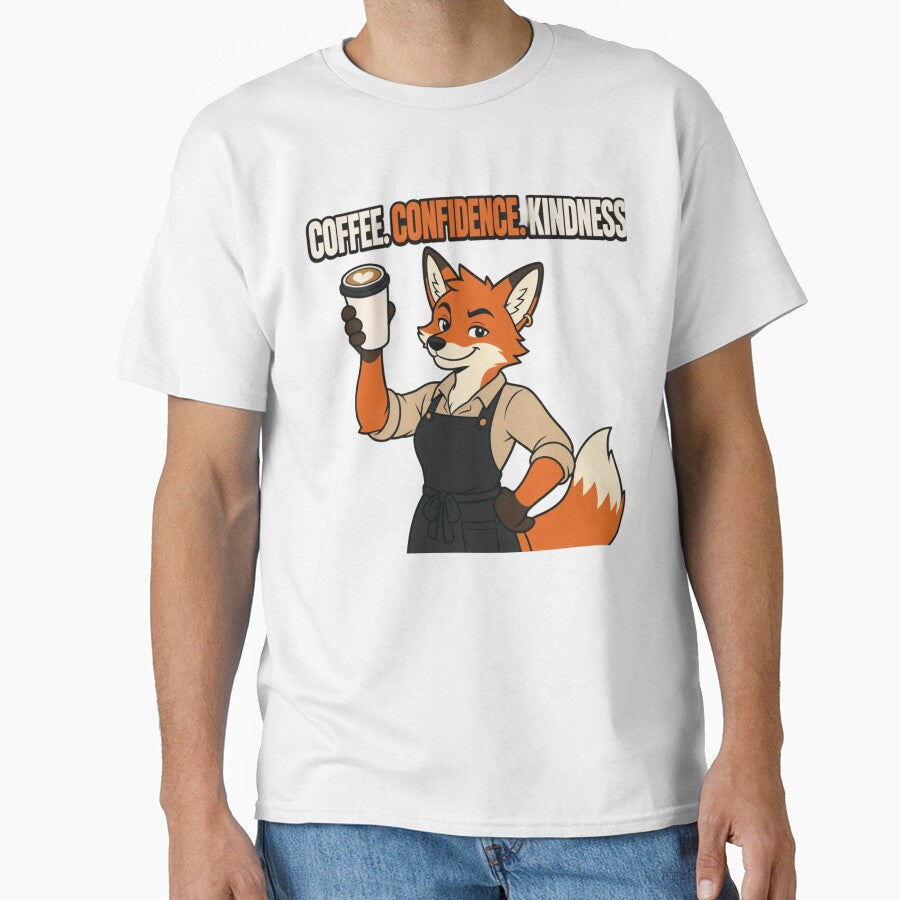 Paws for Coffee | Furry Barista Anthro Fox Coffee Humor by Furrenzy