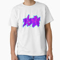 MISFIT – purple-pink graffiti with neon effect | Urban Street Art Style by Bezok