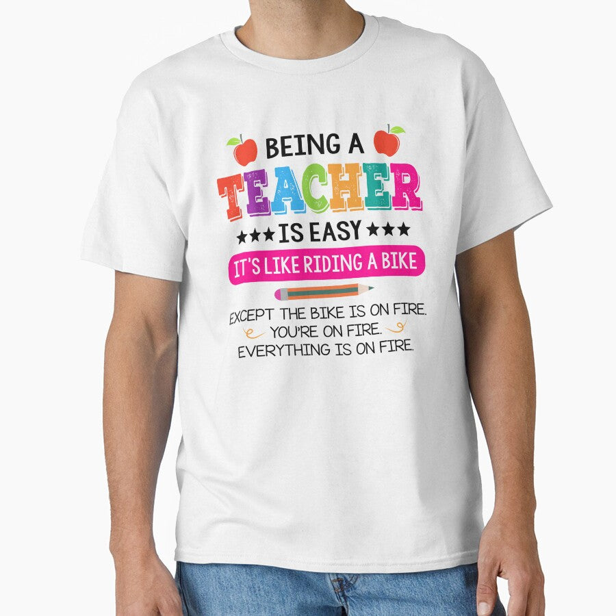 Being A Teacher Is Easy It's Like Riding A Bike by SunsetGloww