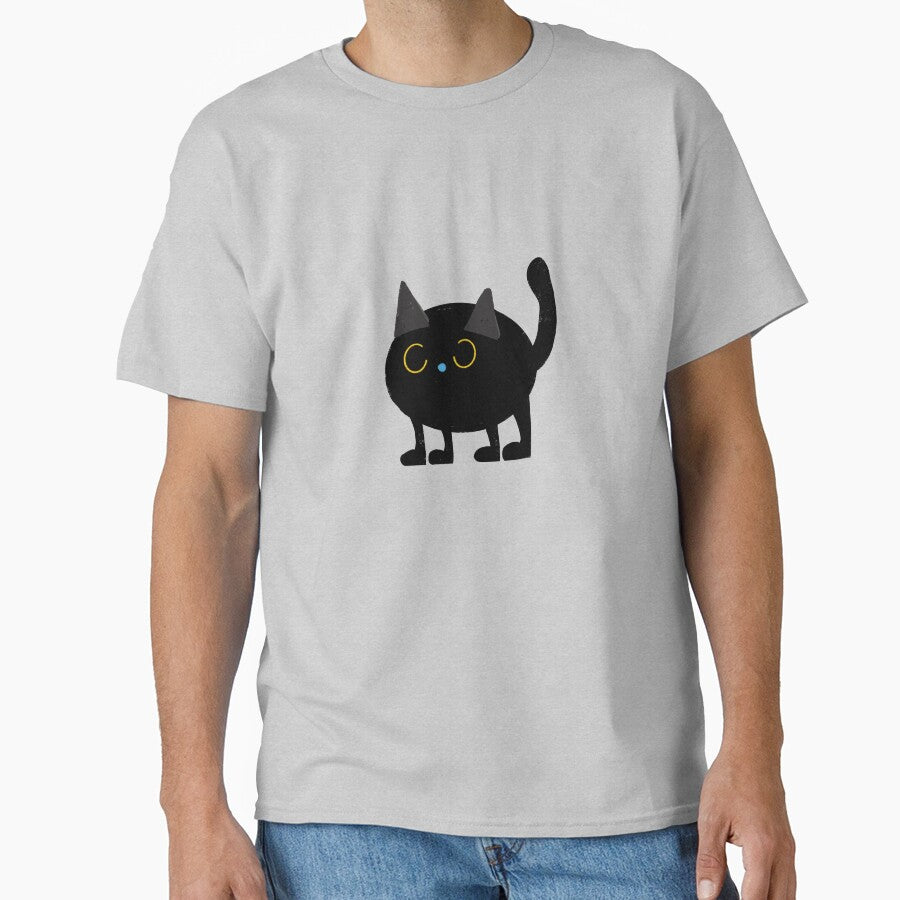 Halloween Cute Kawaii Black Cat Purple Lilac by susycosta