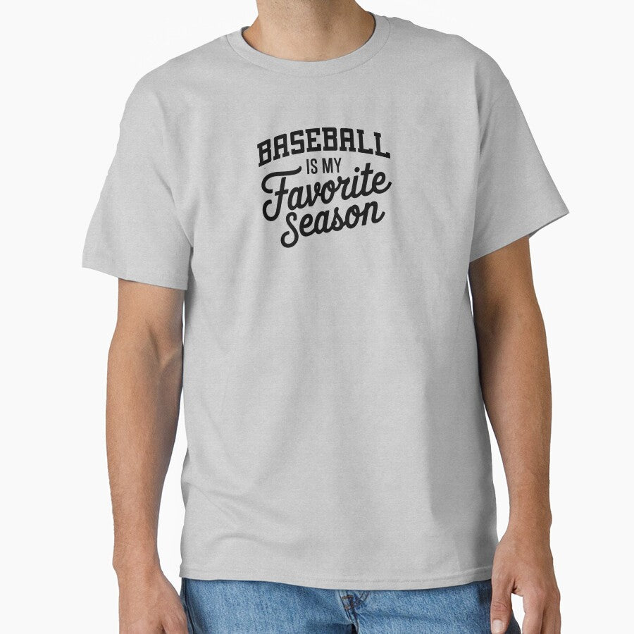 Baseball is My Favorite Season Funny Baseball Lover by Oussinc
