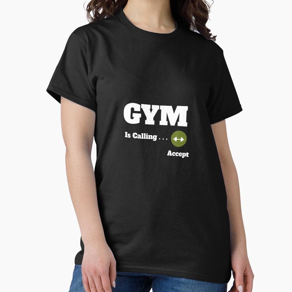 Gym Is Calling by TheFineShirt