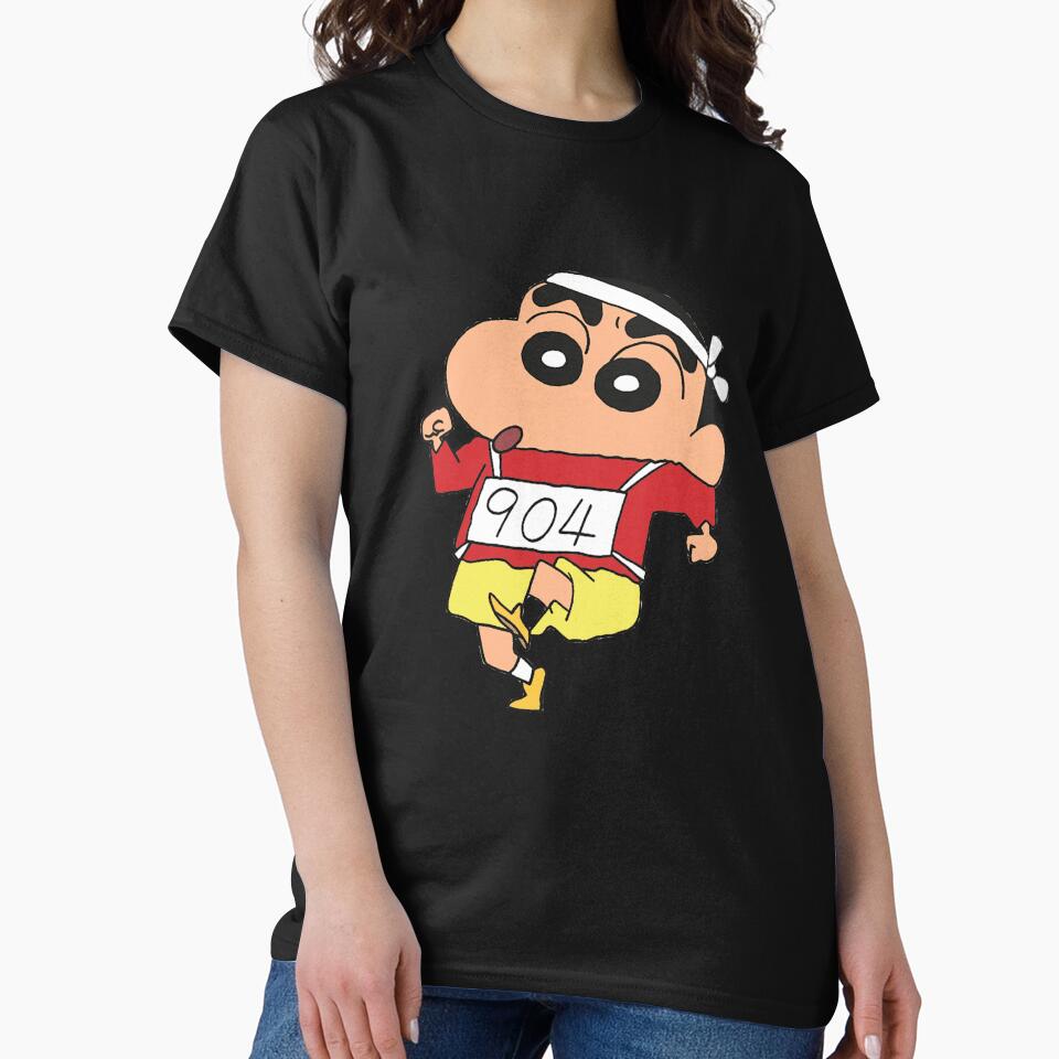 Shinchan marathon by Sellystickers Unisex
