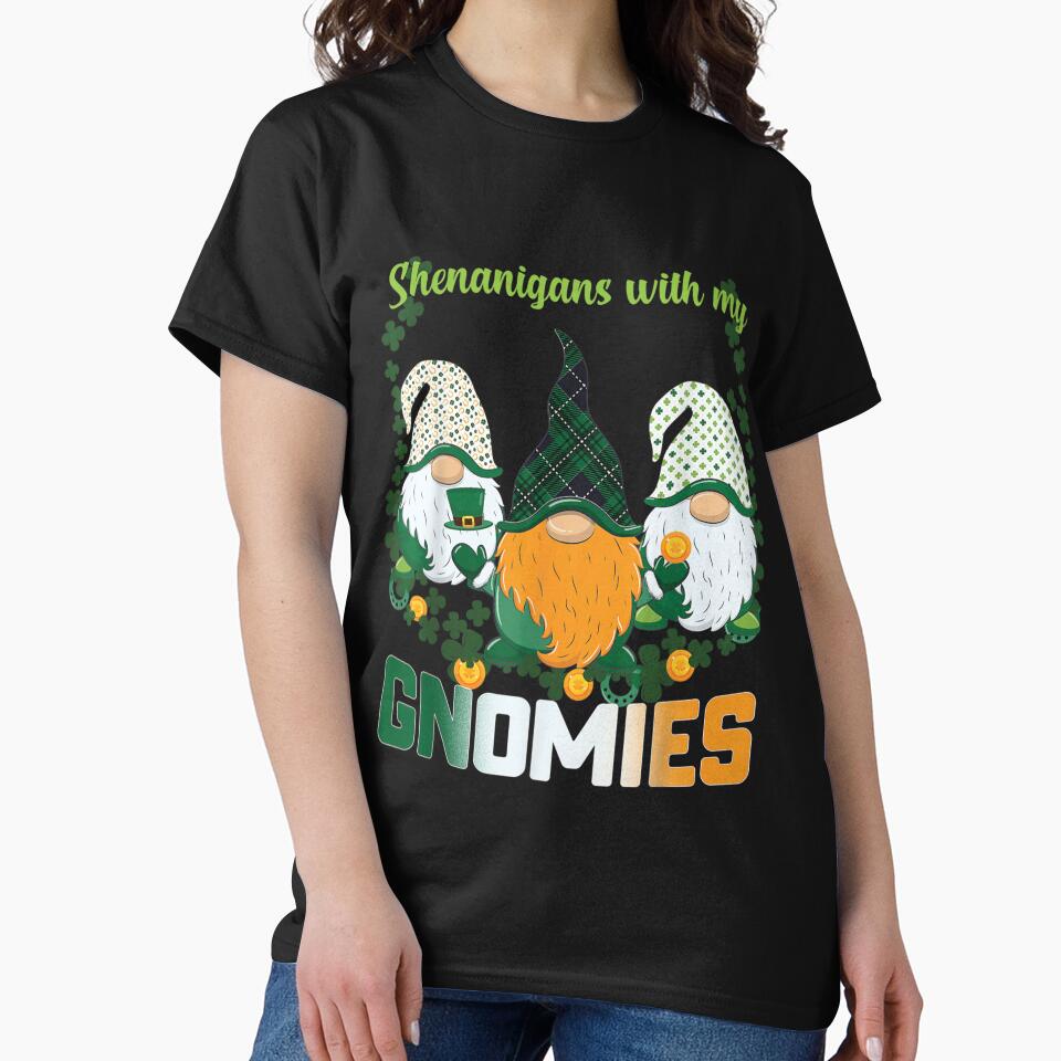 St Patrick's Day shenanigans Gnomies Gnome Shamrock Irish by hoangminhsang