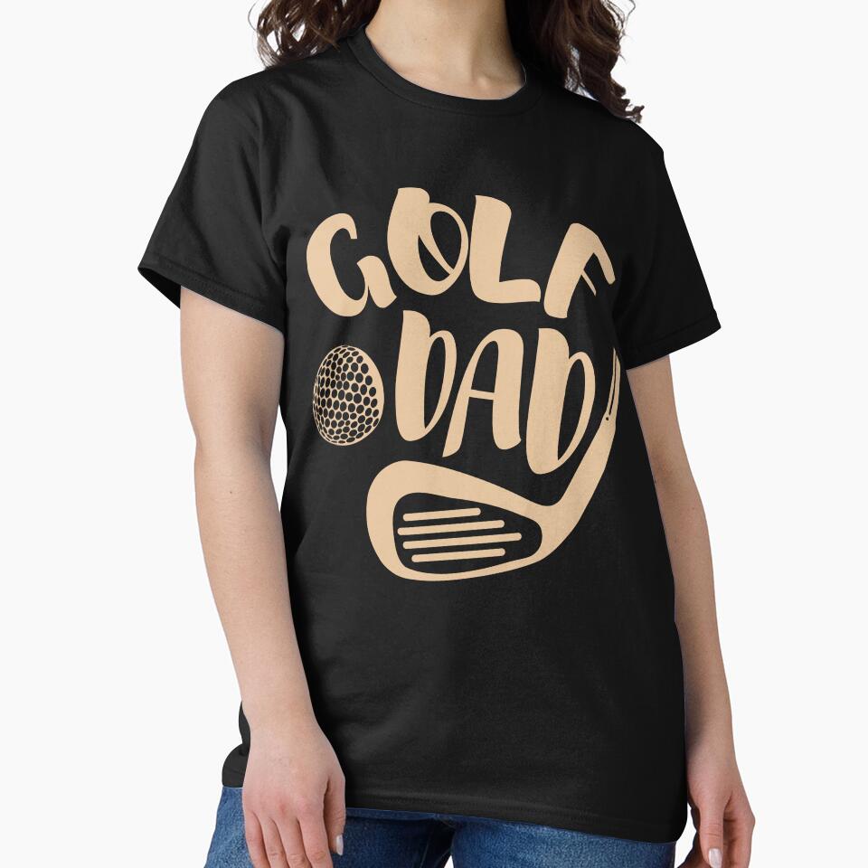 golf dad, funny father gift by lapolonaise