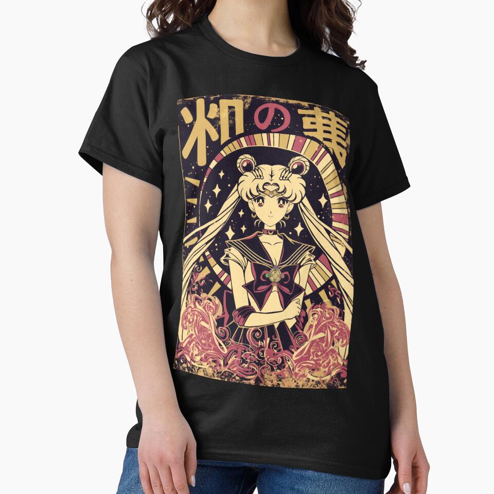 Sailor Moon Vintage Poster by AnimeArsenalPrints Unisex