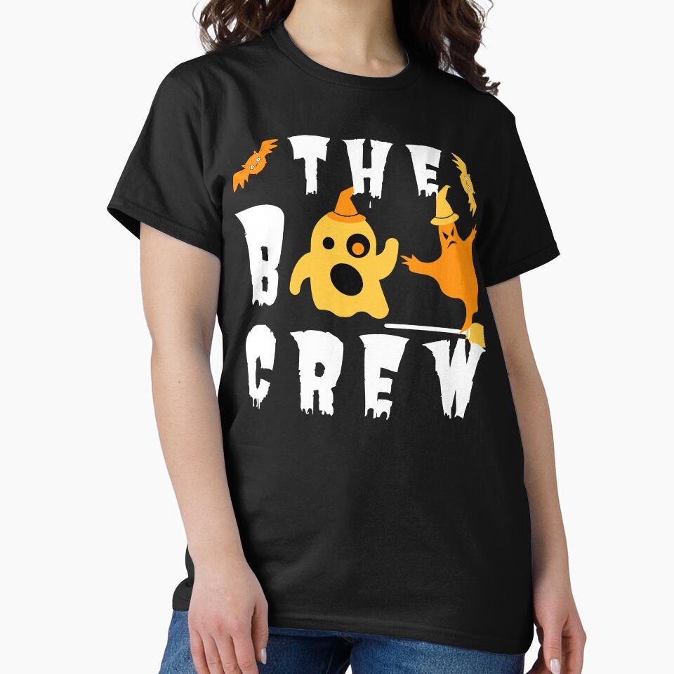 The boo crew, Matching Family Halloween, Trick or Treat, Matching Family Halloween Outfits, Girl's Boy's Halloween by CINE-STORE