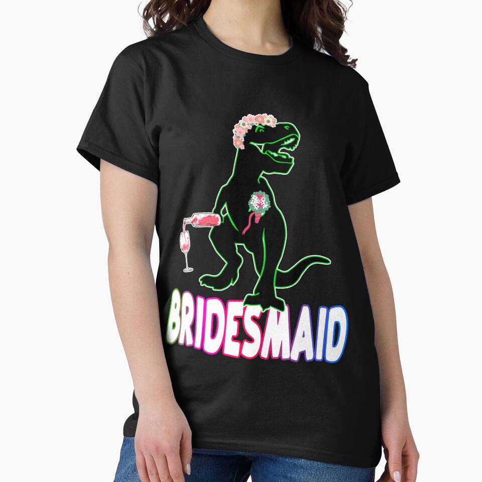 Bridesmaid  Dinosaurs Love Wedding Engagement by Nzgiftsandmore