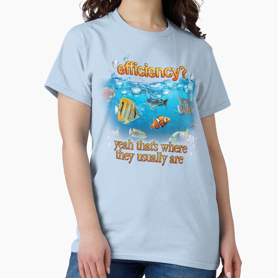 Efficiency Fish in Sea Pun by snazzyseagull