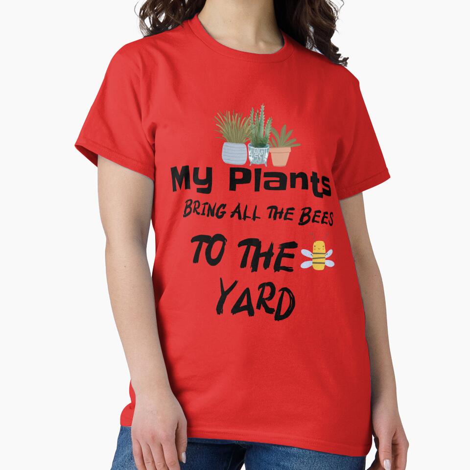 My Plants Bring All The Bees To The Yard, Plants by HoppingCreation
