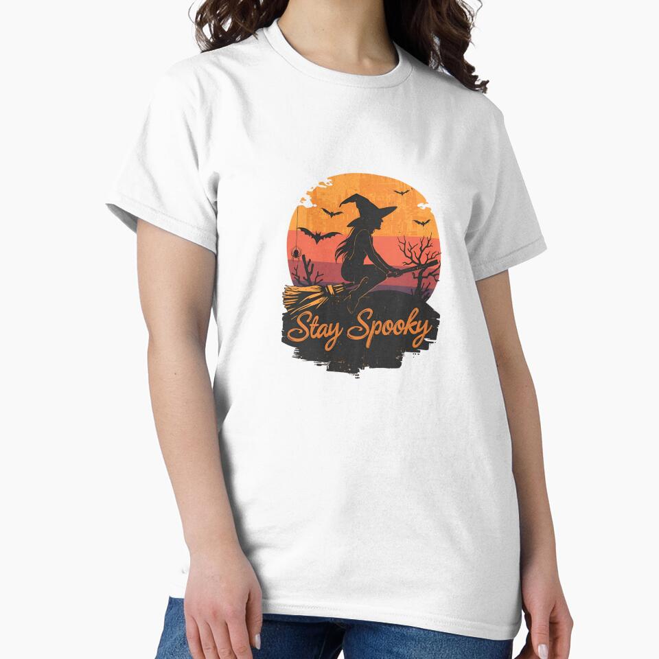 halloween stay spooky retro by ibrahimbrand