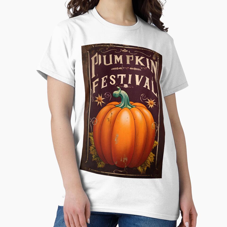 Vintage Halloween Metal Sign Pumpkin Festival by wizardsncastles