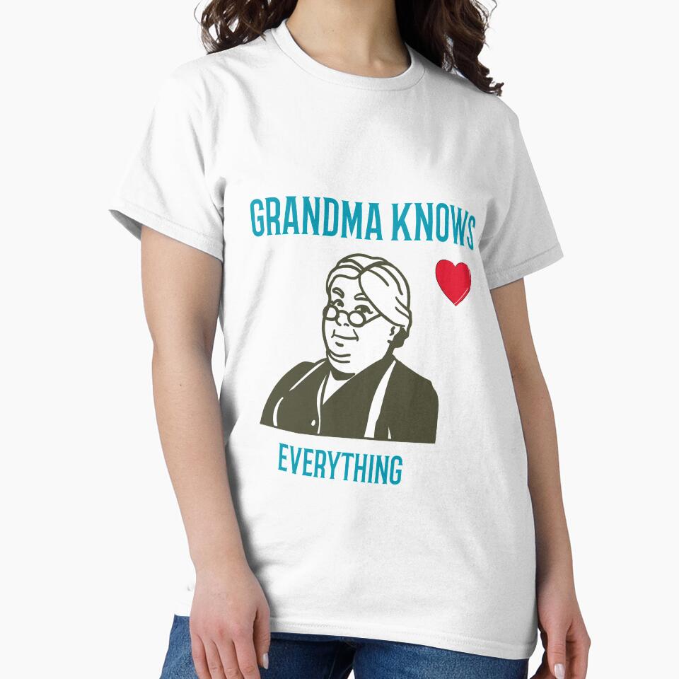 Teal Grandma Knows Everything by Shilpa Gupta