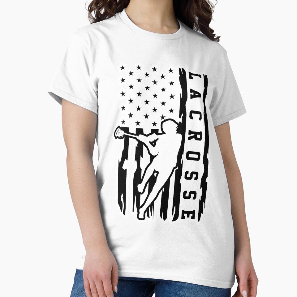 Lacrosse US Flag # 2 by MYpngShop