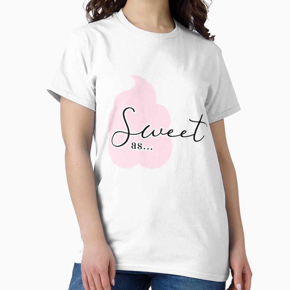 Cotton Candy, sweet as sugar, pink sweet cotton candy by GinyHappyLogo Unisex