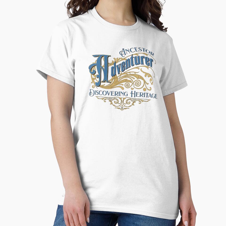 Ancestor Adventurer Discovering Heritage by absurditeestore