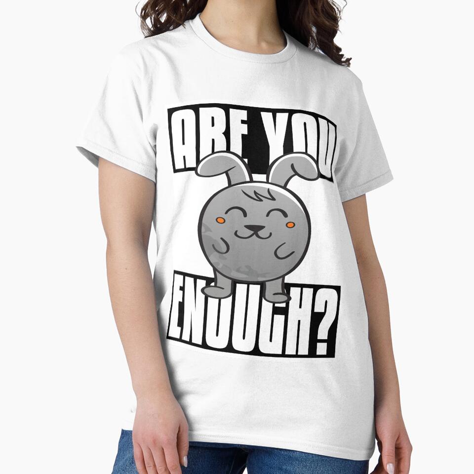 Are You Dog Enough? Kawaii Lovable Cute Adorable Cartoon Dog by ProjectX23 Unisex
