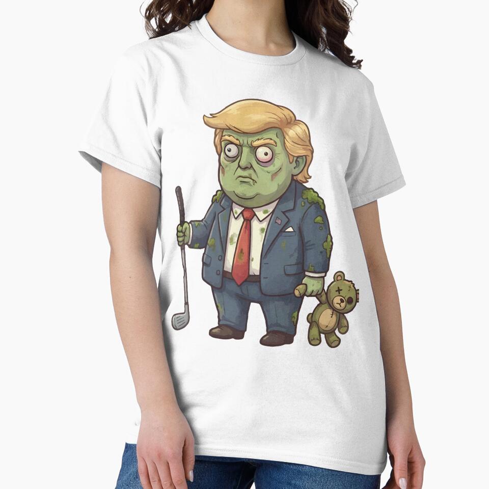 Zombie Trump Golfer: Toxic Flag by KYVA Brand