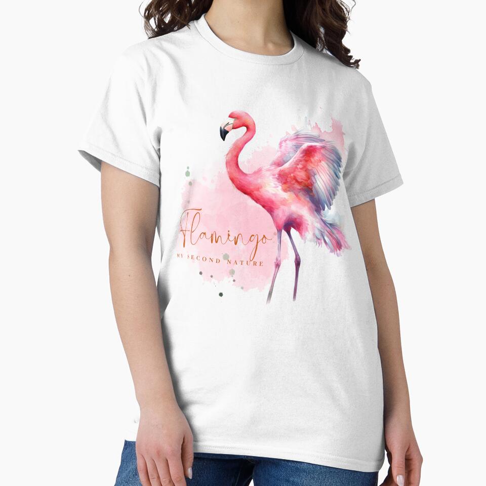 Pink Flamingo My Second Nature by Magnuna