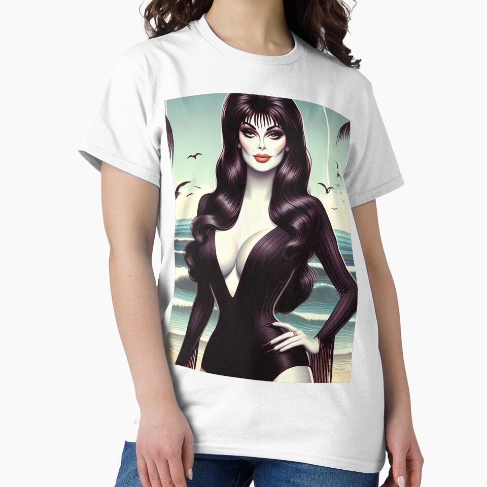 Summer Goth Girl by PulpVintage Unisex