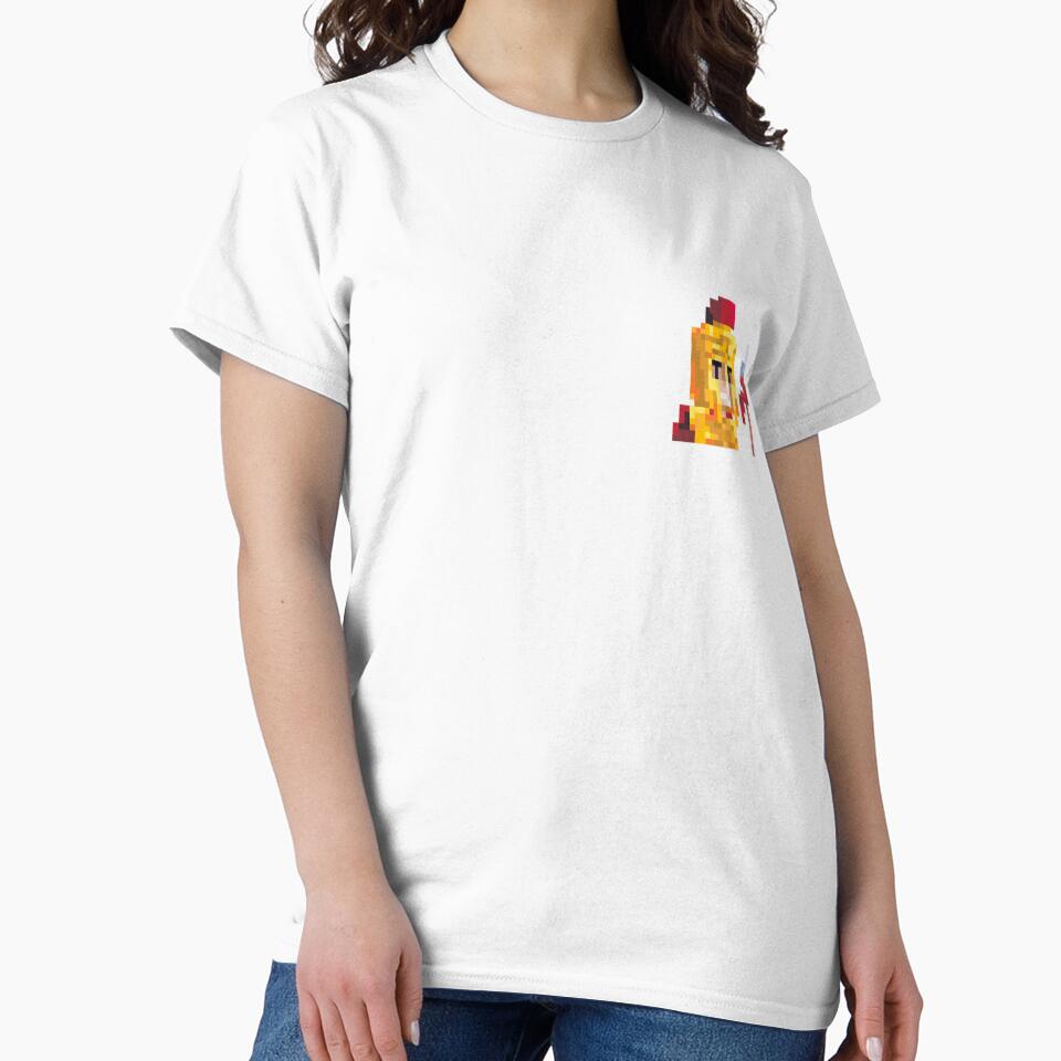 Spartan Helmet Pixel by twenett Unisex