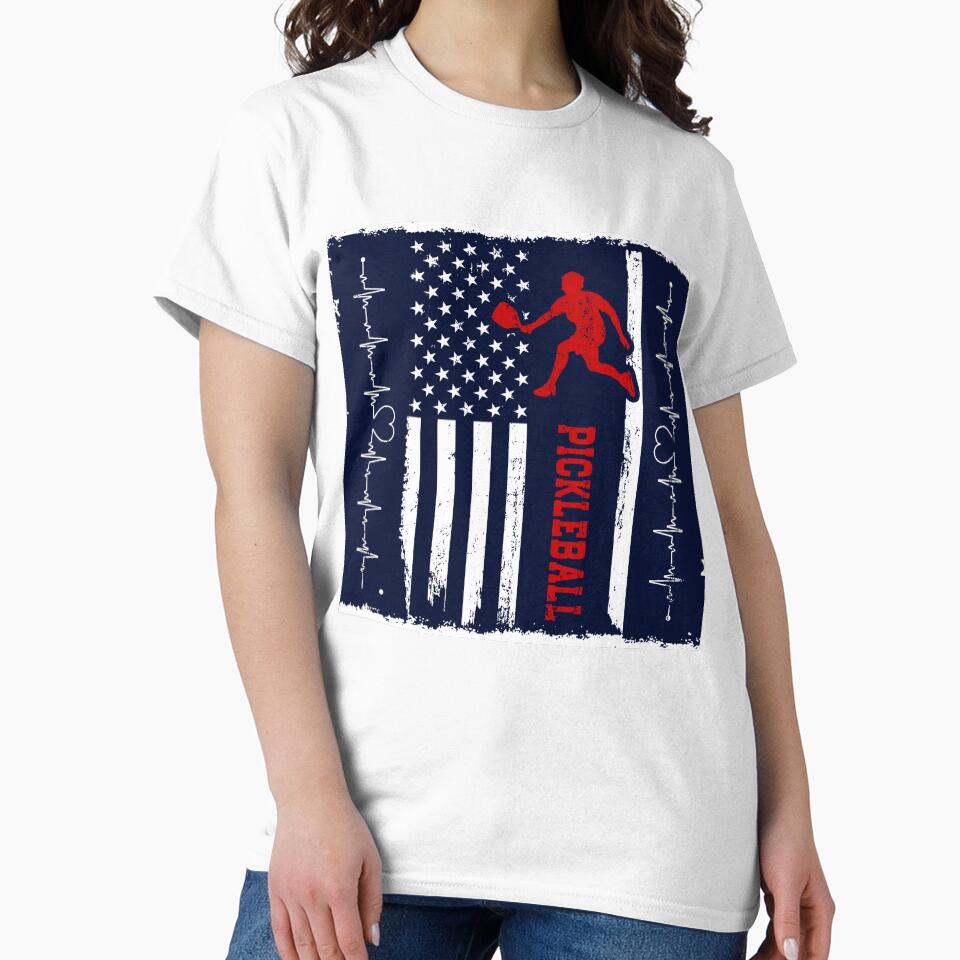 Pickleball USA Flag by ChuckyStore79